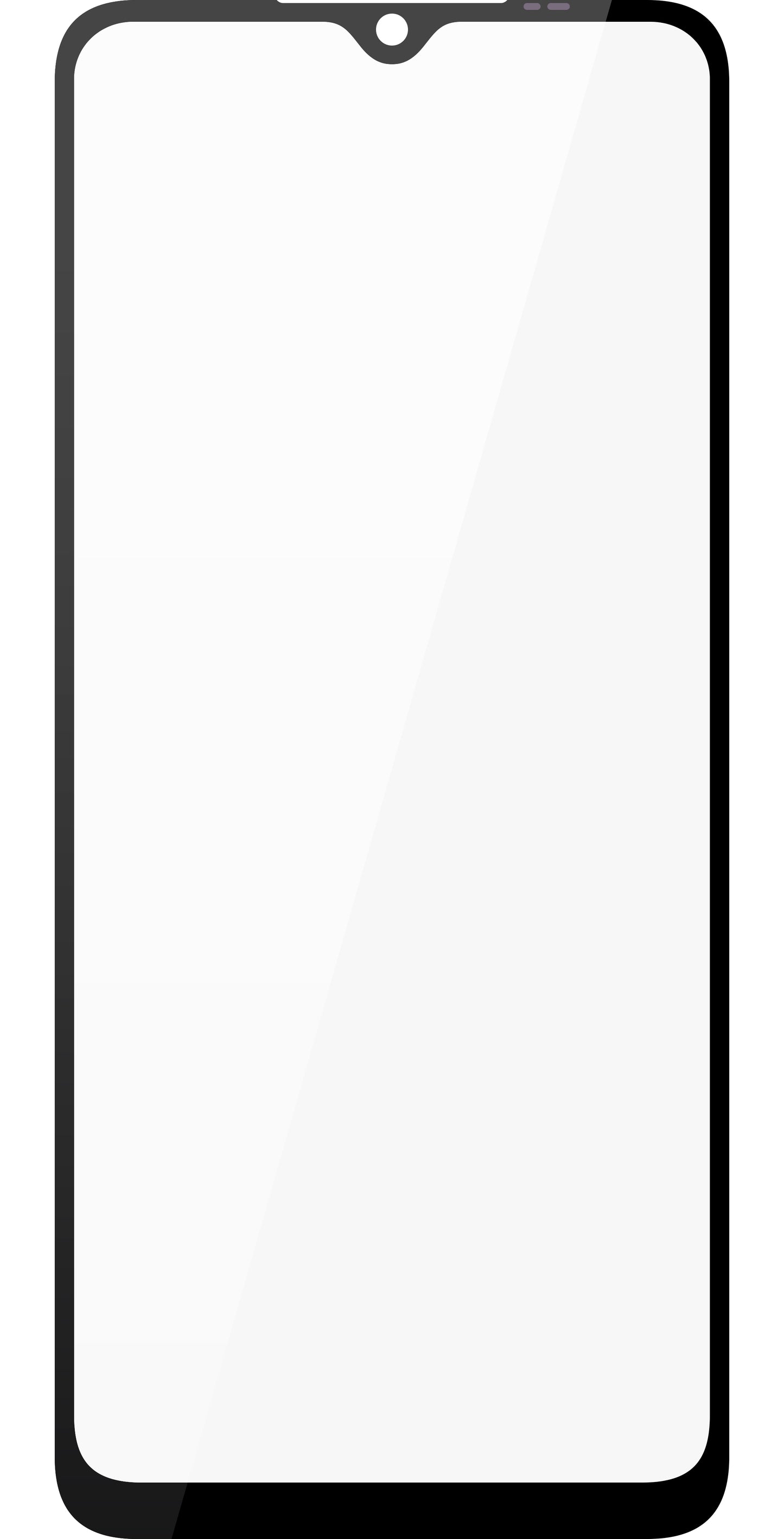 Sklo na displej Xiaomi Redmi 10C, černé 