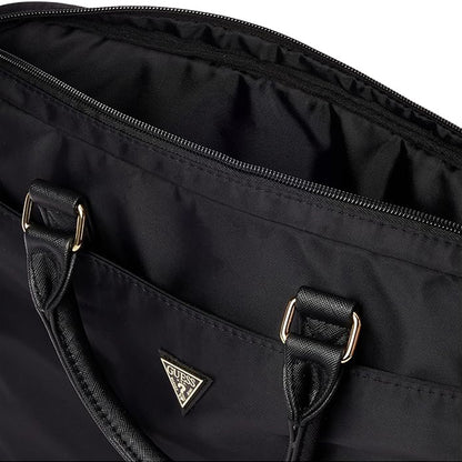 Taška Guess Triangle Logo pro notebook 16 palců, černá
