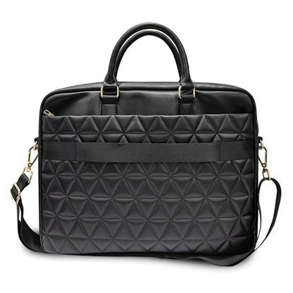 Taška Guess Quilted pro laptop 15 palců, černá