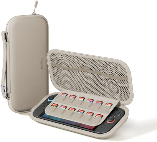 Ochranná taška Belkin Travel pro konzoli Nintendo Switch 2, béžová ENA002hqSA