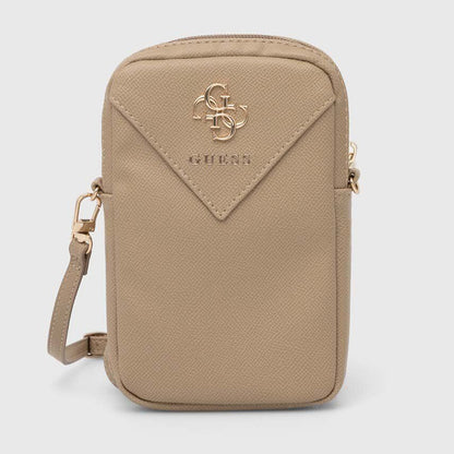 Univerzální kabelka na telefon, Guess, Triangle 4G, Zlatá