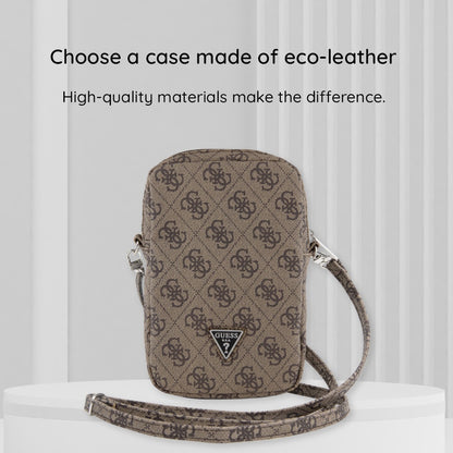 Univerzální kabelka na telefon, Guess, Triangle 4G, Zlatá