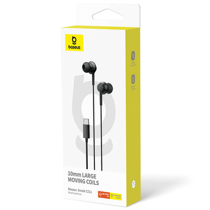 Handsfree USB-C Baseus Encok CZ11, Černá A00164300113-Z1