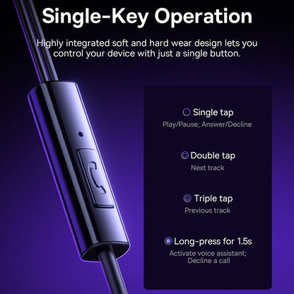 Handsfree USB-C Baseus Encok CZ11, Černá A00164300113-Z1