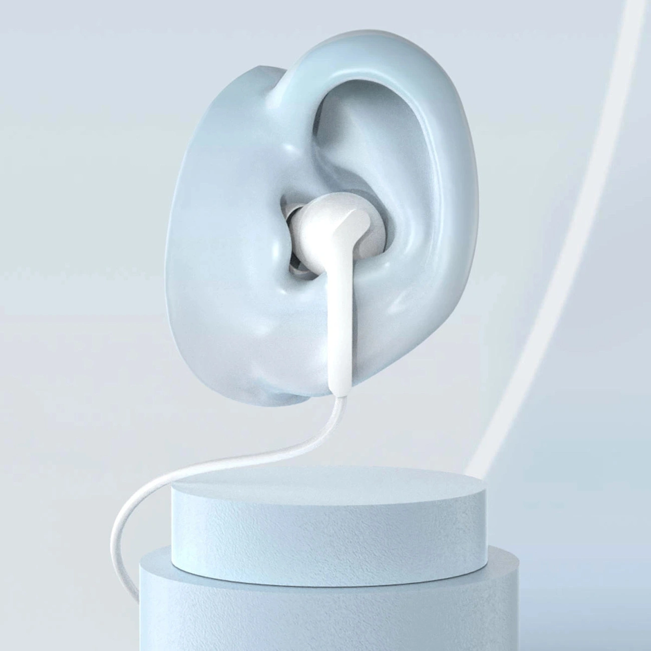 Handsfree 3.5mm Dudao X3, Bílá