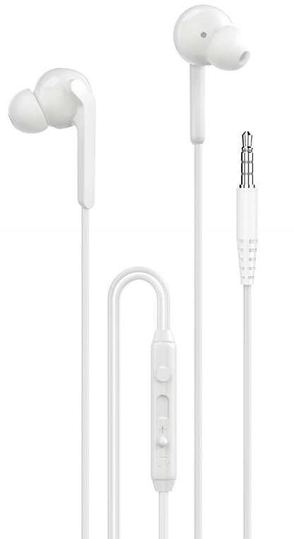 Handsfree 3,5mm Dudao X3+, Bílá
