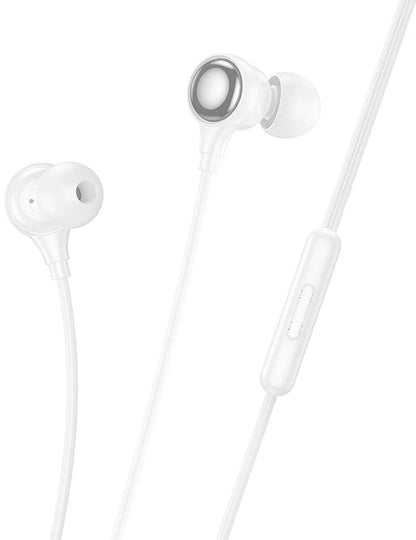 Handsfree 3.5mm HOCO M116, Bílá