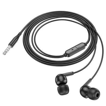 Handsfree 3.5mm HOCO M124, Černá