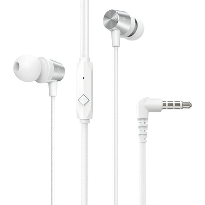 Handsfree 3.5mm HOCO M79, Bílá