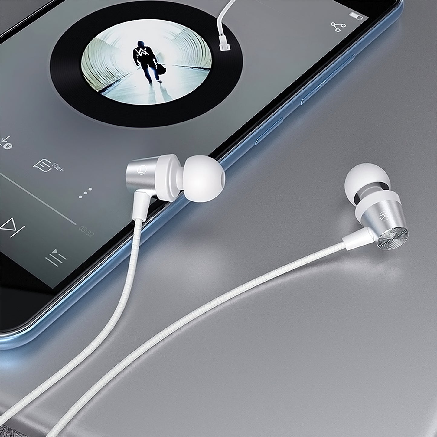 Handsfree 3.5mm HOCO M79, Bílá