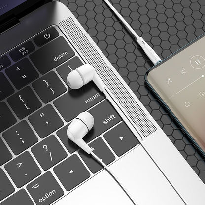 Handsfree 3.5mm HOCO M97, Bílá