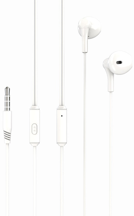 Handsfree 3.5mm XO Design EP39, Bílá