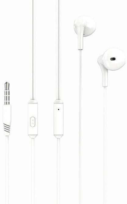Handsfree 3.5mm XO Design EP39, Bílá