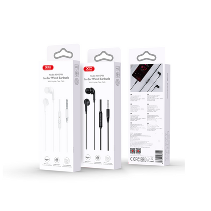 Handsfree 3,5mm XO Design EP86, černá