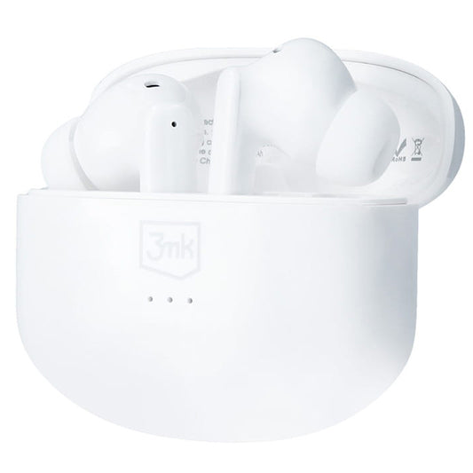 Handsfree Bluetooth 3MK LIFEPODS, TWS, ANC, Bílá