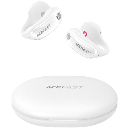 Handsfree Bluetooth Acefast Aceclip Pro, TWS, Bílá