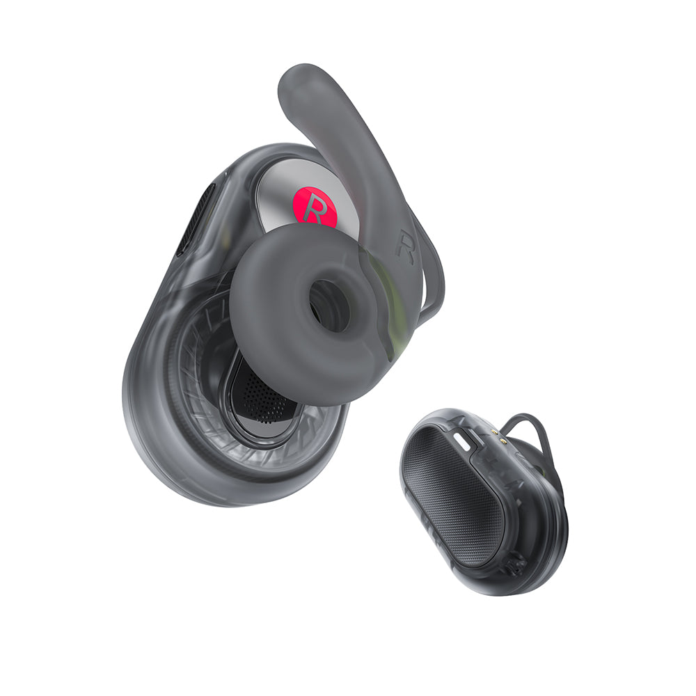 Handsfree Bluetooth Acefast Acefit Neo, TWS, Černá