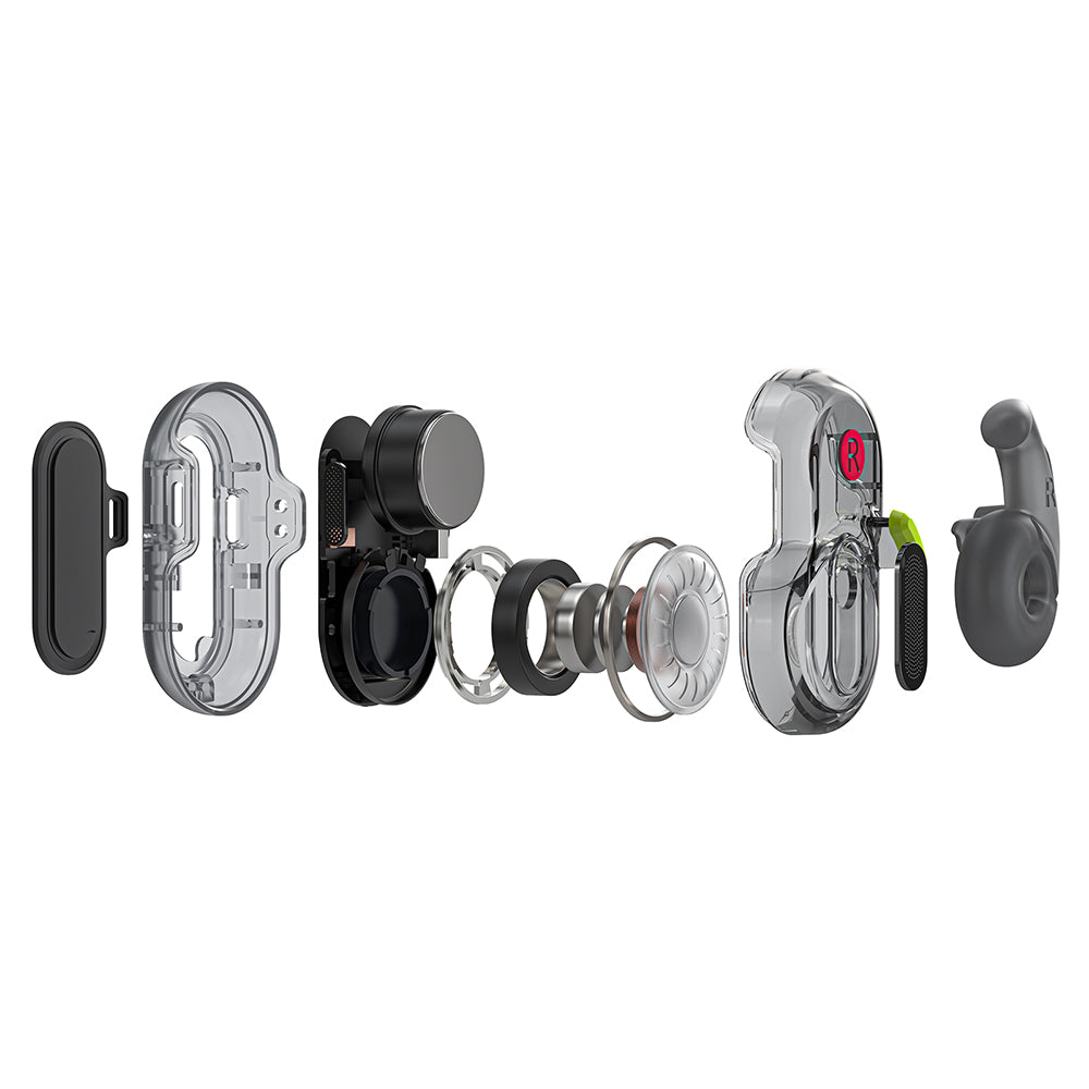 Handsfree Bluetooth Acefast Acefit Neo, TWS, Černá