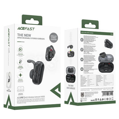 Handsfree Bluetooth Acefast Acefit Neo, TWS, Černá