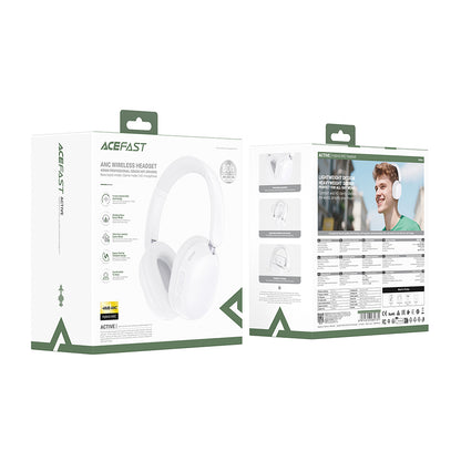 Handsfree Bluetooth Acefast H12, A2DP, ANC, Černá