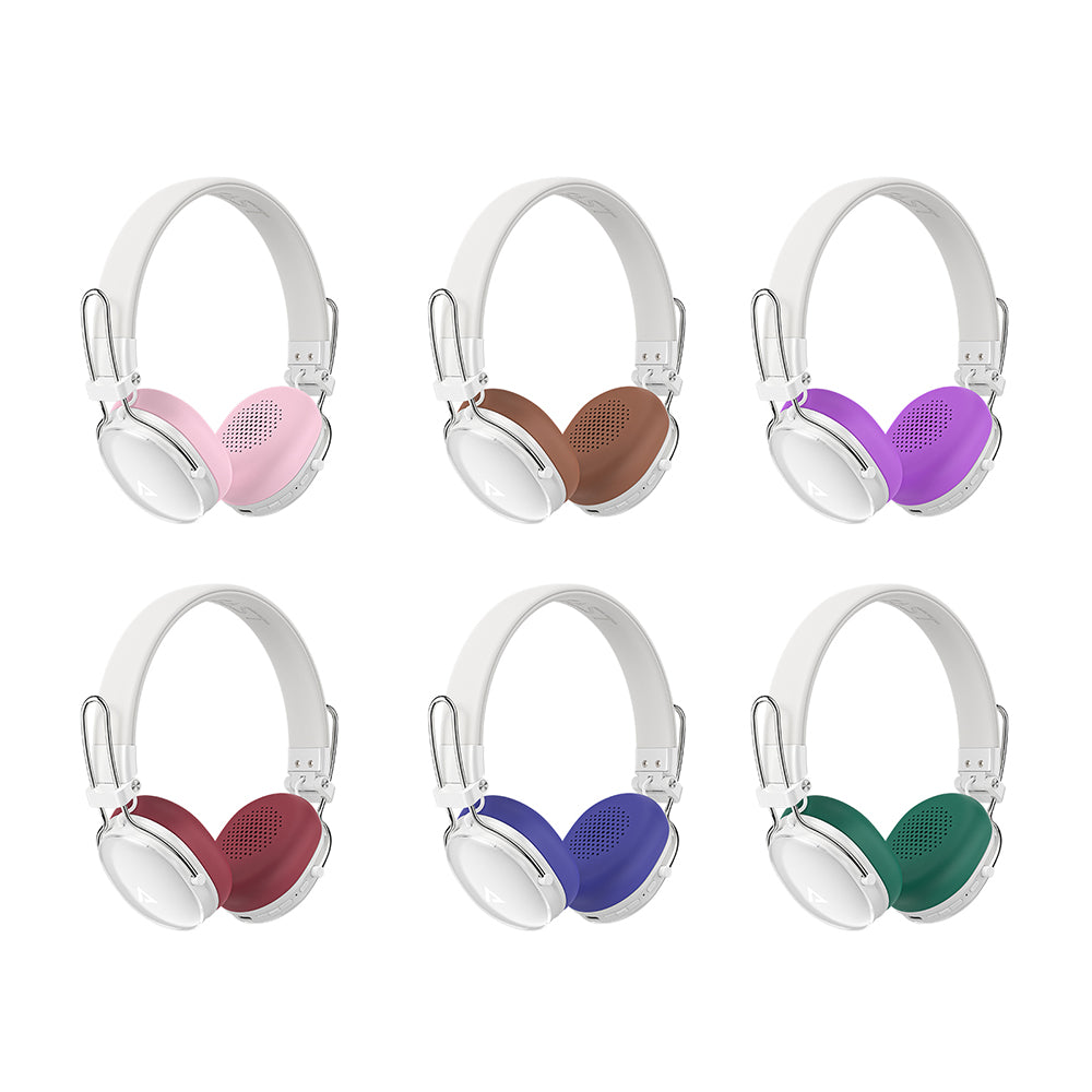 Handsfree Bluetooth Acefast H7, A2DP, ANC, Bílá