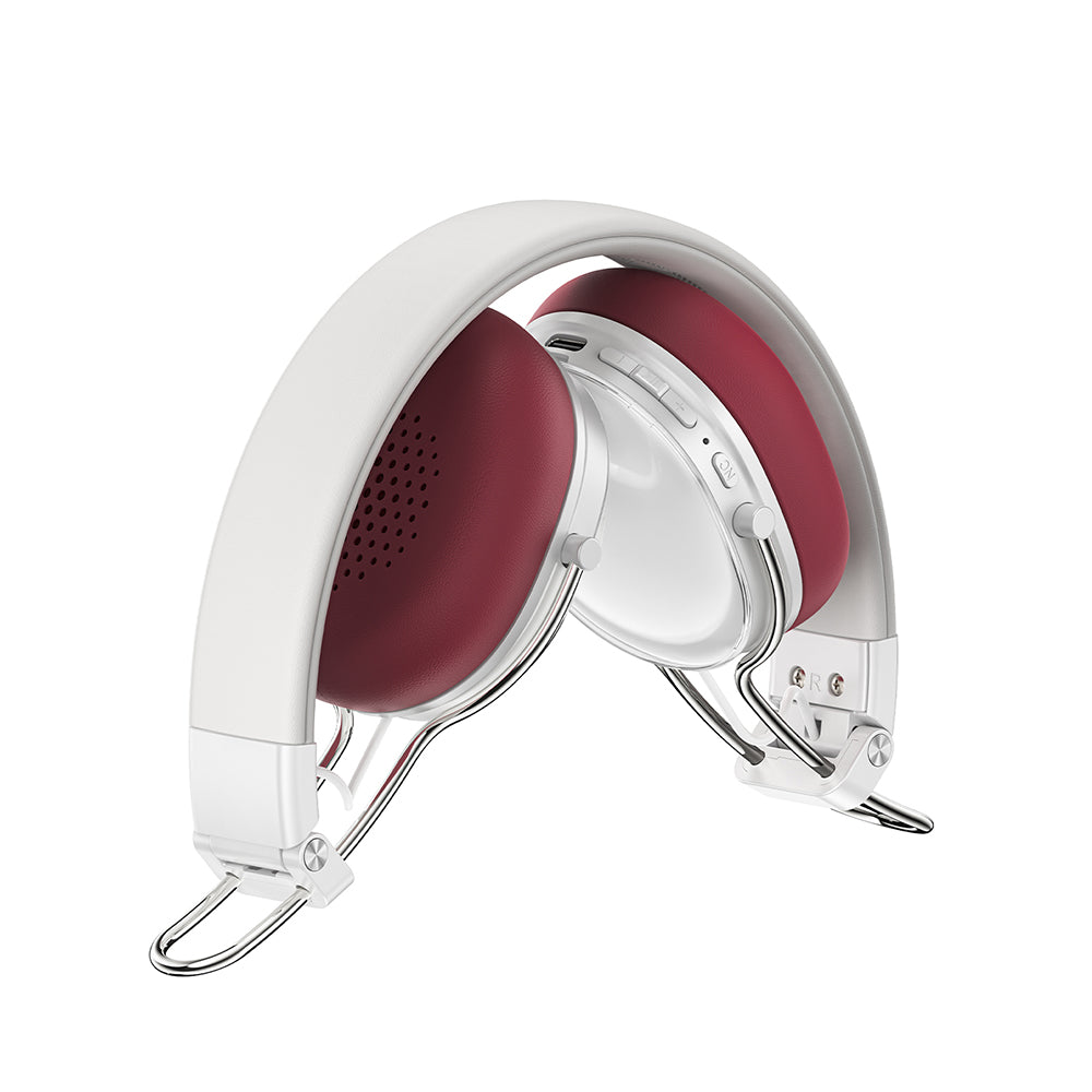 Handsfree Bluetooth Acefast H7, A2DP, ANC, Bílá