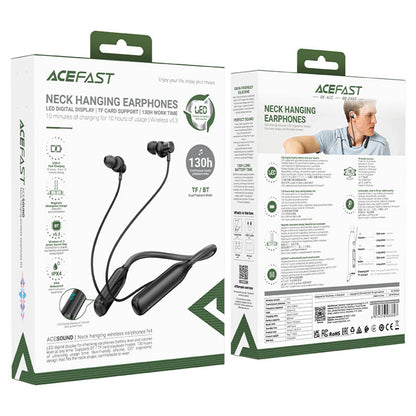 Handsfree Bluetooth Acefast N4, A2DP, Černá