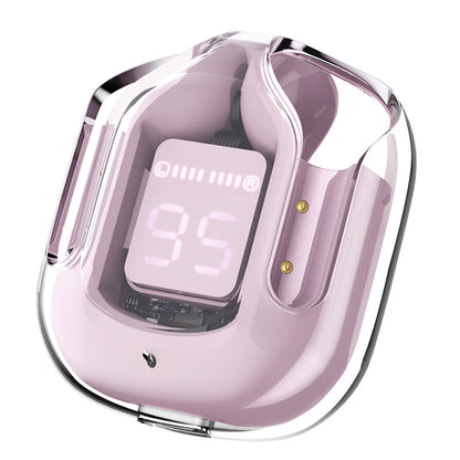 Handsfree Bluetooth Acefast T6, TWS, Růžová