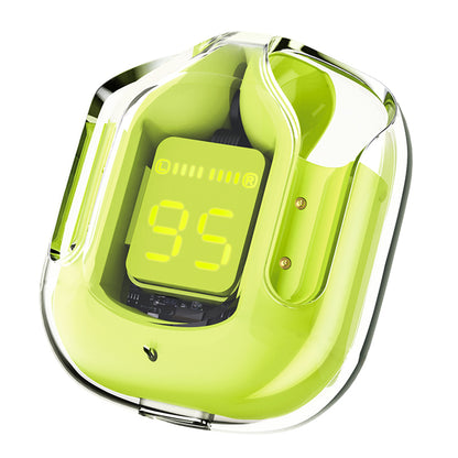 Handsfree Bluetooth Acefast T6, TWS, Zelená