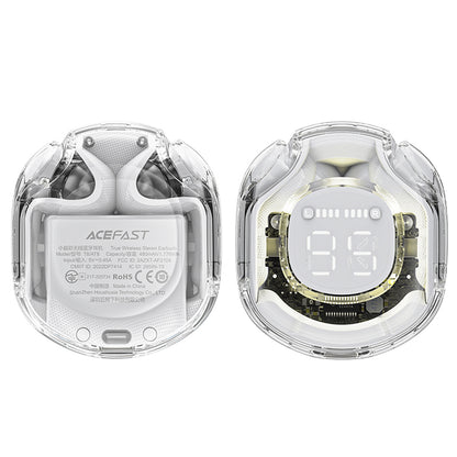 Handsfree Bluetooth Acefast T8, TWS, Bílá