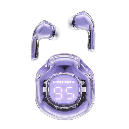Handsfree Bluetooth Acefast T8, TWS, Fialová