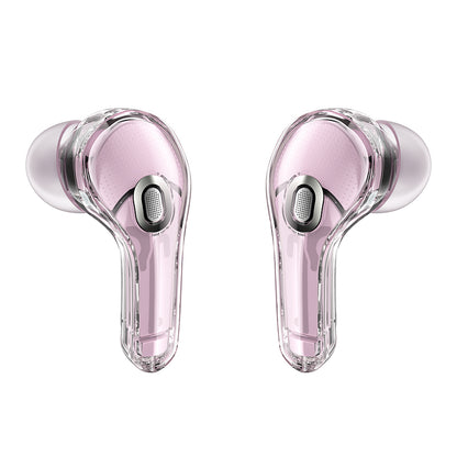 Handsfree Bluetooth Acefast T8, TWS, Růžová