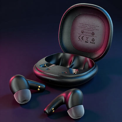 Handsfree Bluetooth Acefast W3, TWS, ANC, Černá