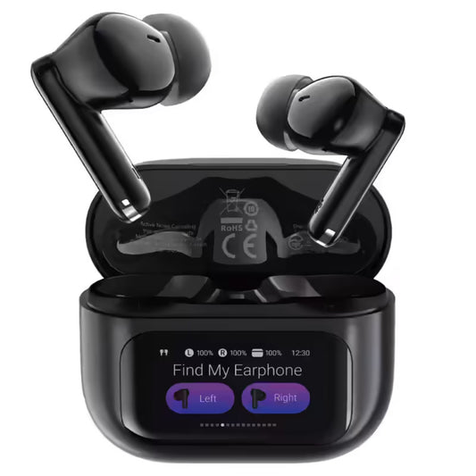 Handsfree Bluetooth Acefast W6, TWS, ANC, Černá