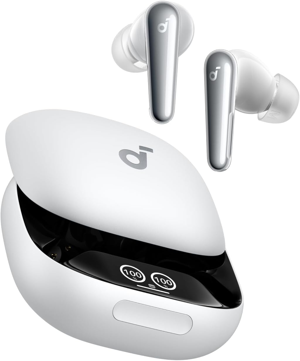 Bluetooth handsfree Anker SoundCore Liberty 4 Pro, TWS, ANC, bílá A3954G21