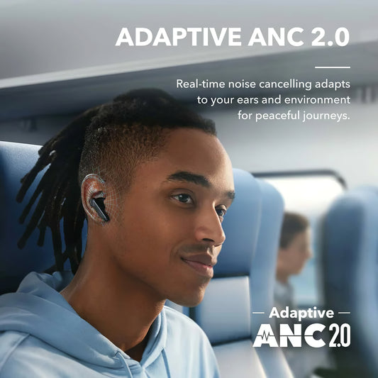 Handsfree Bluetooth Anker SoundCore Liberty 4 NC, TWS, ANC, MultiPoint, Černá A3947G11