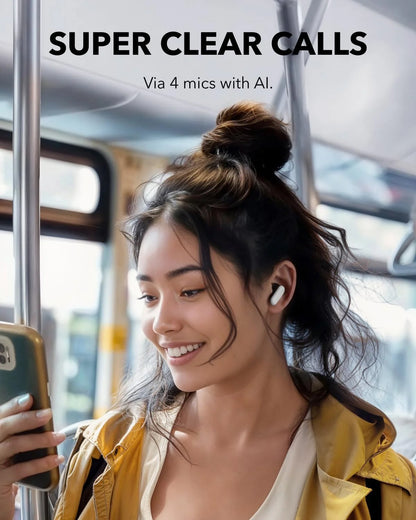 Handsfree Bluetooth Anker SoundCore P30i, TWS, ANC, Bílá A3959321