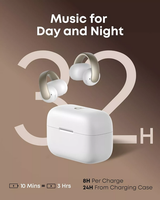 Handsfree Bluetooth Anker Soundcore AeroClip, TWS, Bílá A3388G21