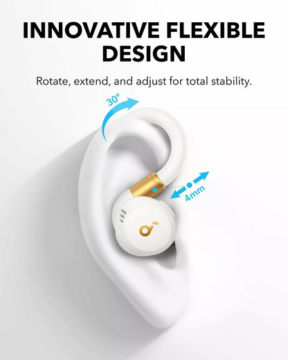 Handsfree Bluetooth Anker Soundcore Sport X20, TWS, ANC, Bílá A3968G21