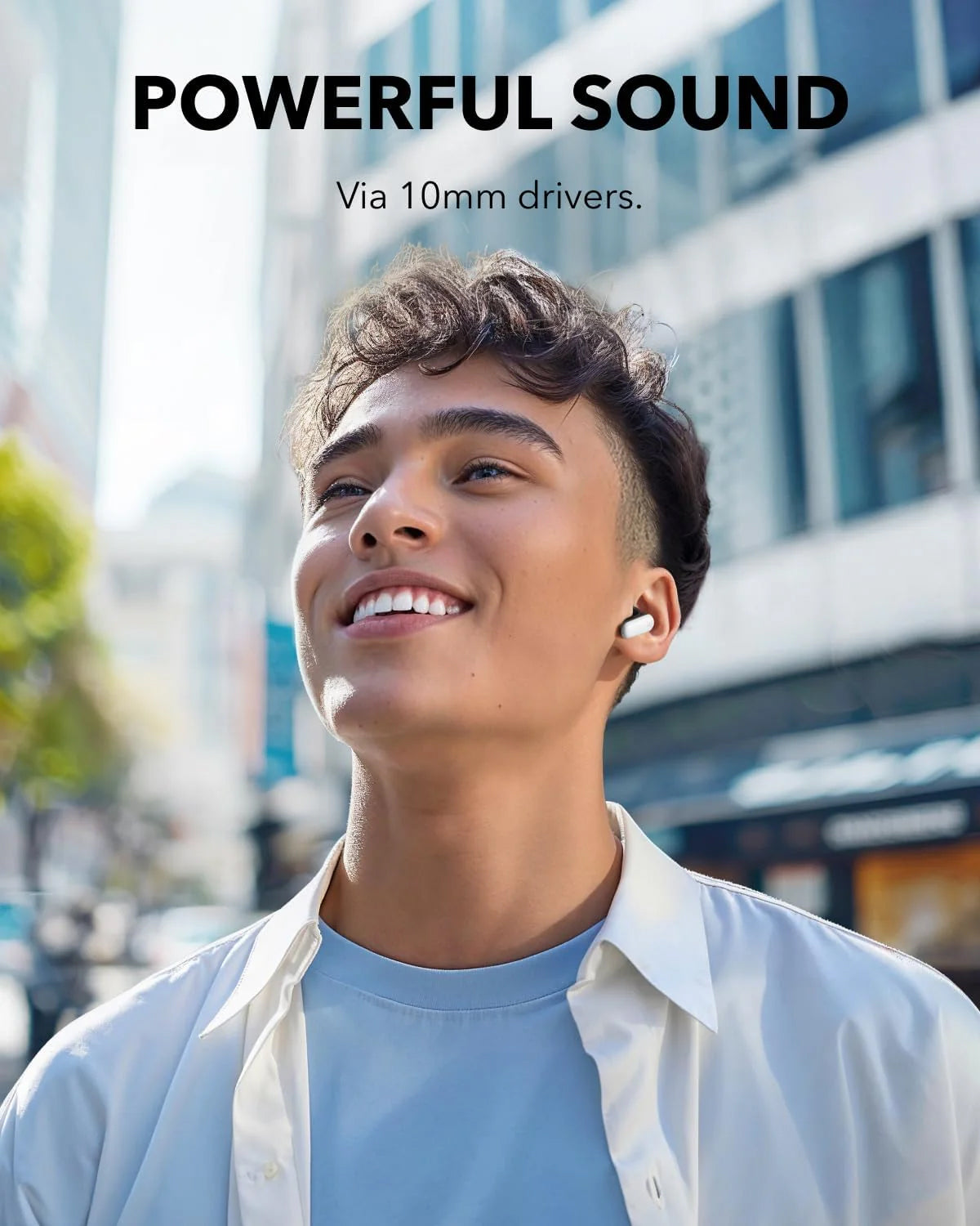Handsfree Bluetooth Anker SoundCore P30i, TWS, ANC, Bílá A3959321