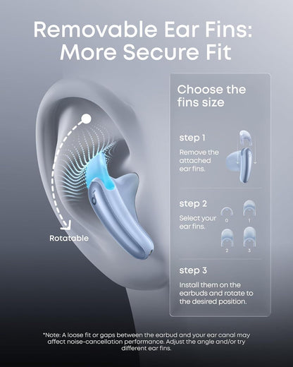 Handsfree Bluetooth Anker SoundCore Liberty Buds, TWS, ANC, Modrá D1200G31