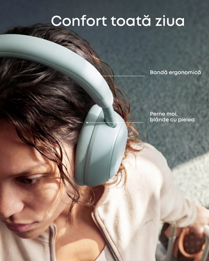 Handsfree Bluetooth Anker SoundCore Space 2, A2DP, ANC, Zelená D1402G61