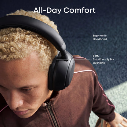 Handsfree Bluetooth Anker SoundCore Space 2, A2DP, ANC, Černá D1402G11
