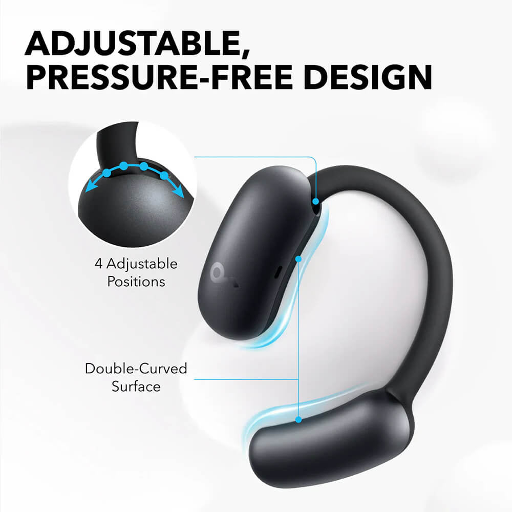 Handsfree Bluetooth Anker SoundCore AeroFit 2, TWS, Černá A3874G11