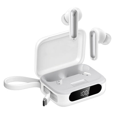Handsfree Bluetooth Anker SoundCore P41i, TWS, ANC, Bílá A3937G21