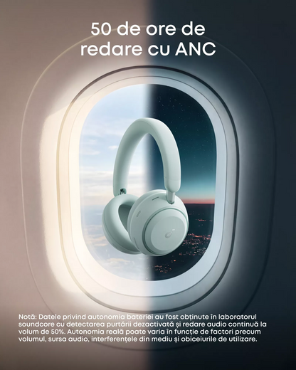 Handsfree Bluetooth Anker SoundCore Space 2, A2DP, ANC, Zelená D1402G61