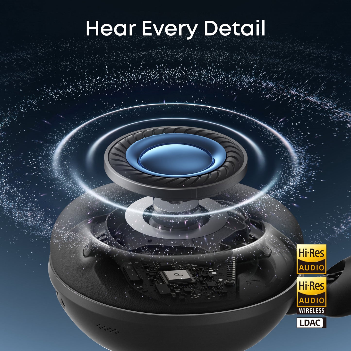 Handsfree Bluetooth Anker SoundCore Space 2, A2DP, ANC, Černá D1402G11