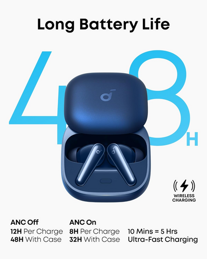 Handsfree Bluetooth Anker SoundCore Liberty 5, TWS, ANC, Modrá A3957G31