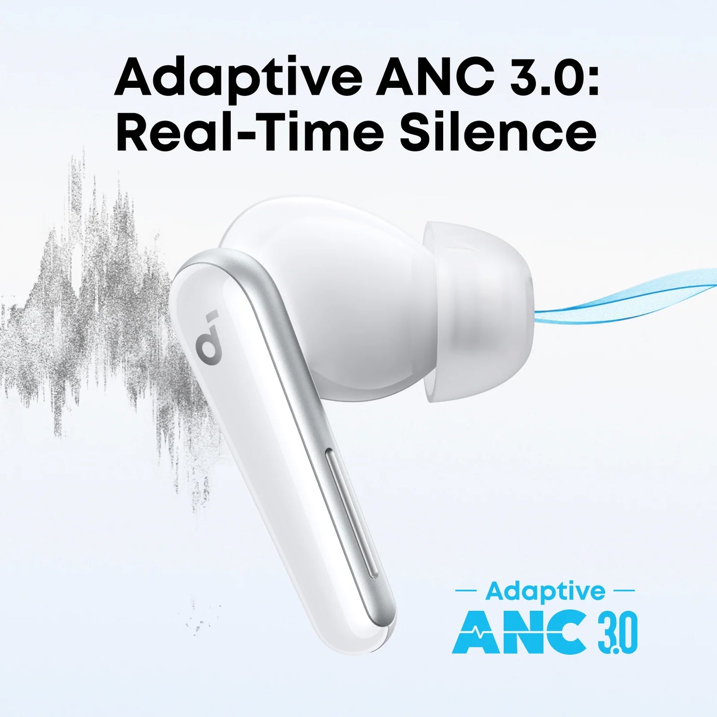 Handsfree Bluetooth Anker SoundCore Liberty 5, TWS, ANC, Bílá A3957G21