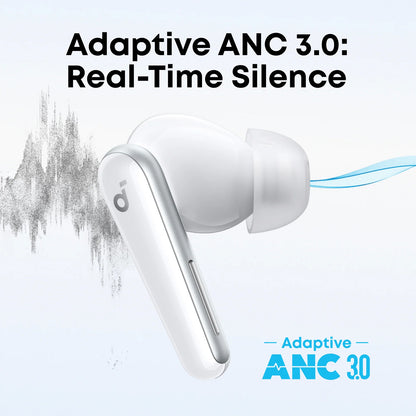 Handsfree Bluetooth Anker SoundCore Liberty 5, TWS, ANC, Bílá A3957G21